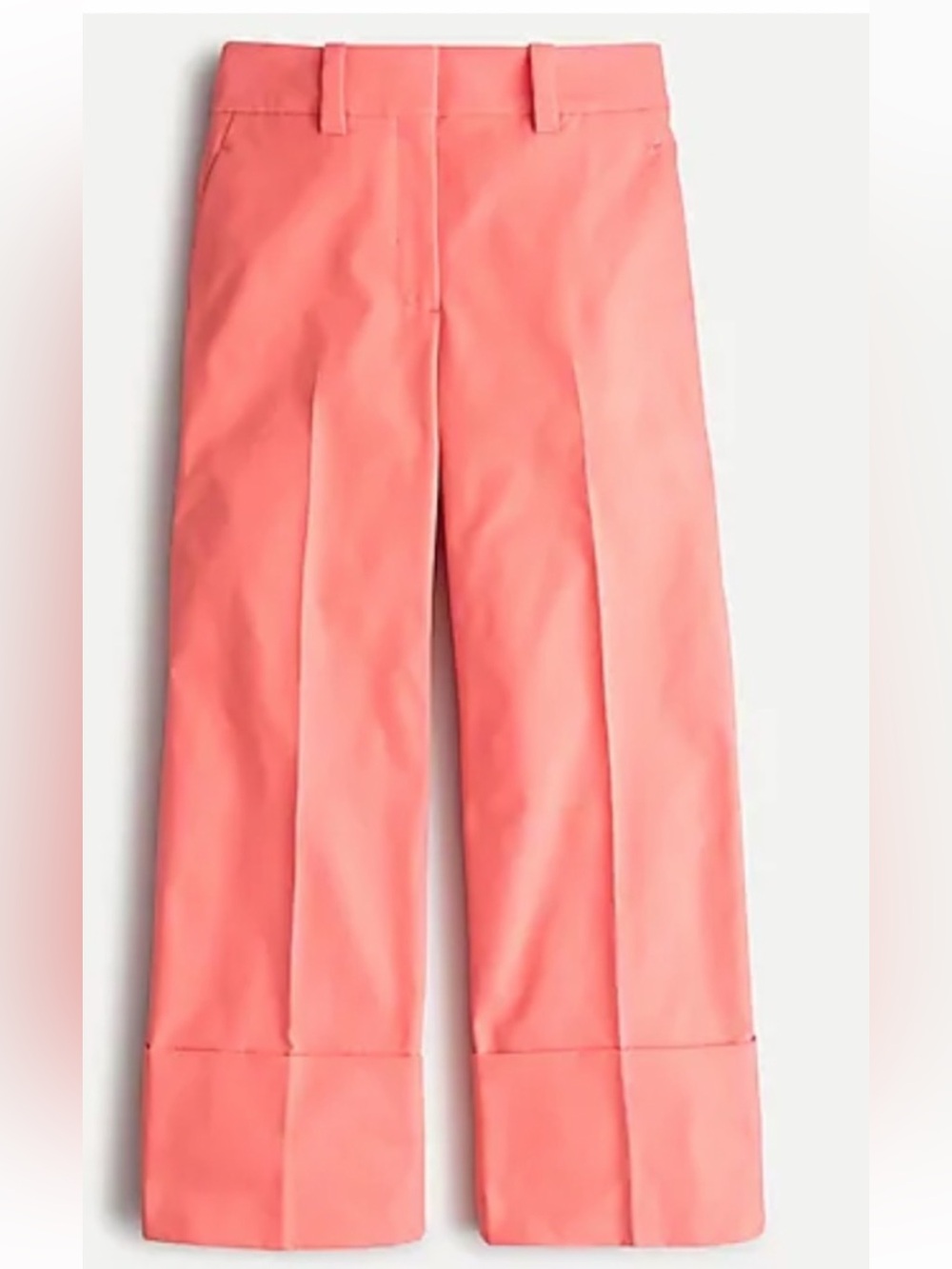 J. CREW CROPPED WIDE LEG CHINO PANT EUC SZ 2